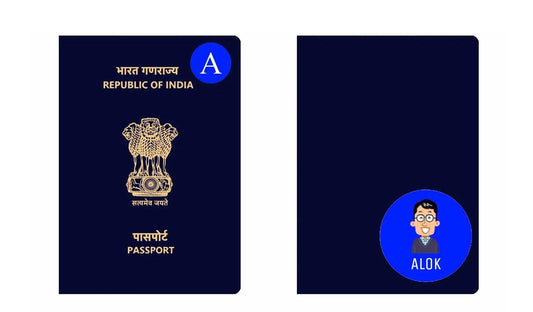 Personalised Passport Stickers - Chatterbox Labels - Luggage Tags