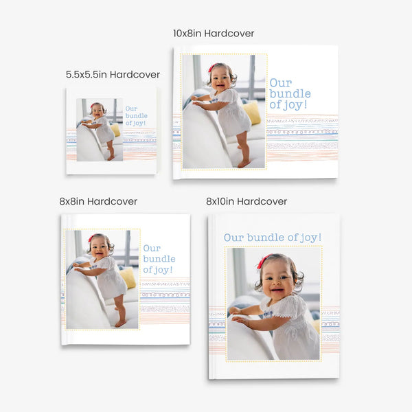 Personalised Photobook Angelic Moments-Chatterbox Labels