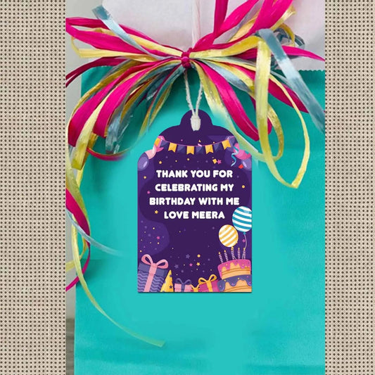 Personalised Thank You Cards - Sweet Celebrations - Set of 15 - Chatterbox Labels - Thank You Cards