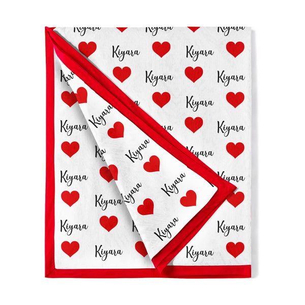 Perosnalised Cotton Blankets for Kids - Safari Snuggles design Chatterbox Labels