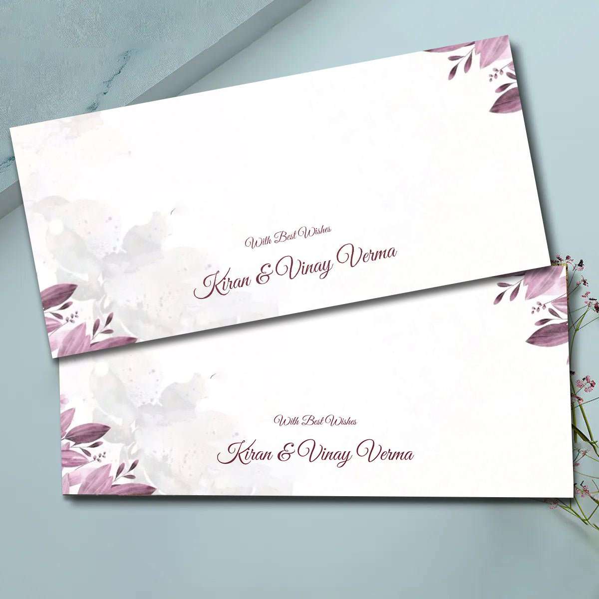 Assorted Floral Envelope Set (5 Designs) - Chatterbox Labels - Envelopes