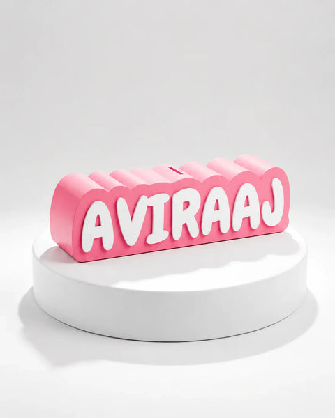 White on Pastel Pink
