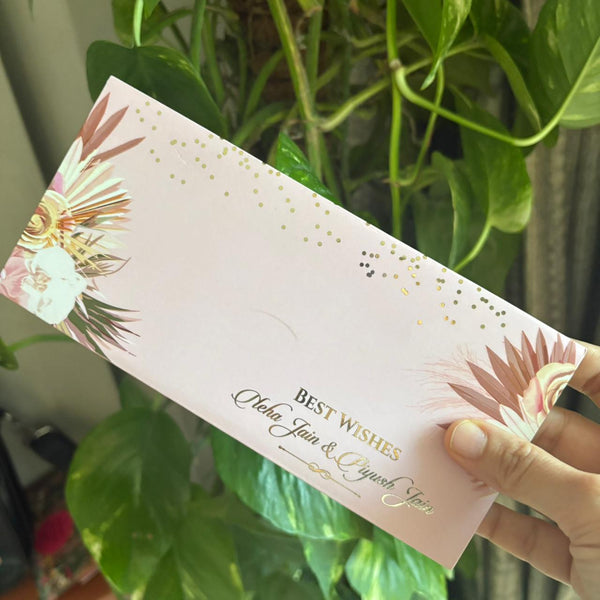 Luxe Money Envelopes - Pink Blossom - Set of 20 - Chatterbox Labels - Luxe Envelopes