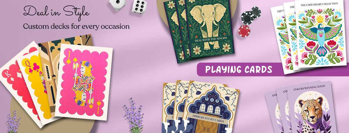 Personalised Playing Cards Deck