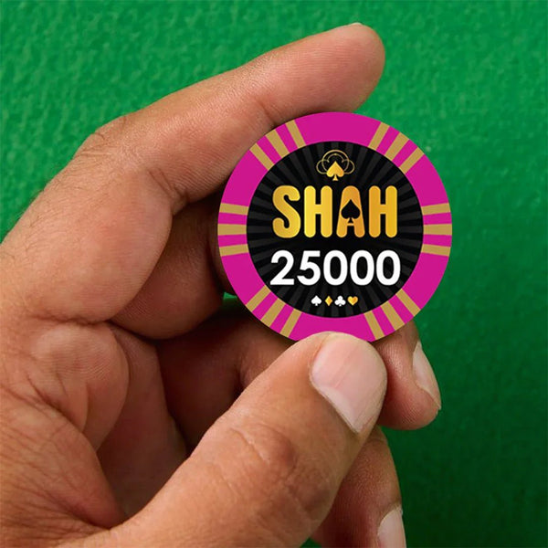 Customised Poker Chips & Playing cards - Chatterbox Labels - Poker Set
