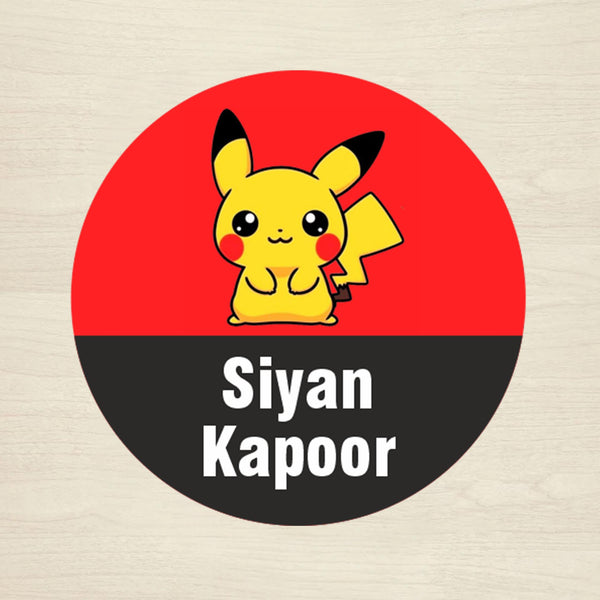 Personalised Waterproof Round Labels & Stickers for Kids - Chatterbox Labels - Design Labels & Stickers