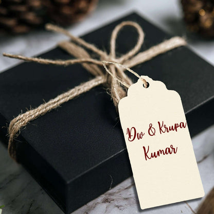 Premium Personalised Gift Tags - Golden Blossom - Set of 15 - Chatterbox Labels - Gift Tags