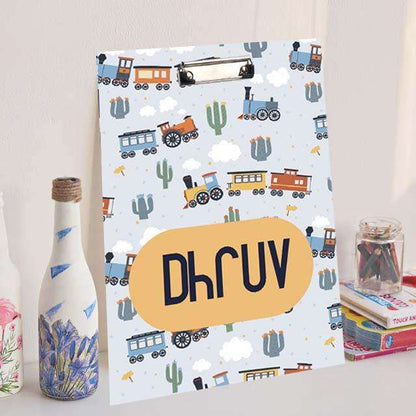 Custom Exam board - Prickly Travels - Chatterbox Labels - Clipboard