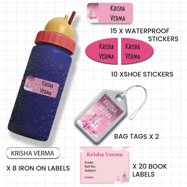 All You Need Pack - Set of 55 pieces - GIRLS & PRINCESSES - Chatterbox Labels - Value Packs