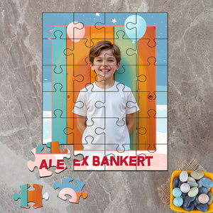 Custom Acrylic Photo Puzzle - Mosaic Theme