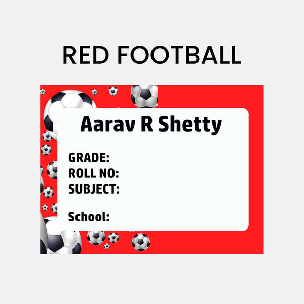 Book Labels & Stickers - SPORTS & GAMES - Chatterbox Labels - Book Labels
