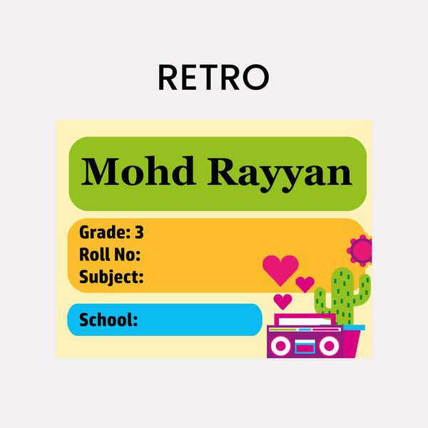 Book Labels & Stickers - TEENS - Chatterbox Labels - Book Labels