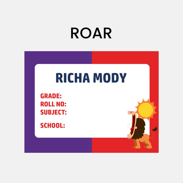 Book Labels & Stickers - ANIMALS & NATURE - Chatterbox Labels - Book Labels