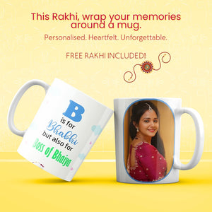 Personalised Photo Mugs - Rakhi Edition