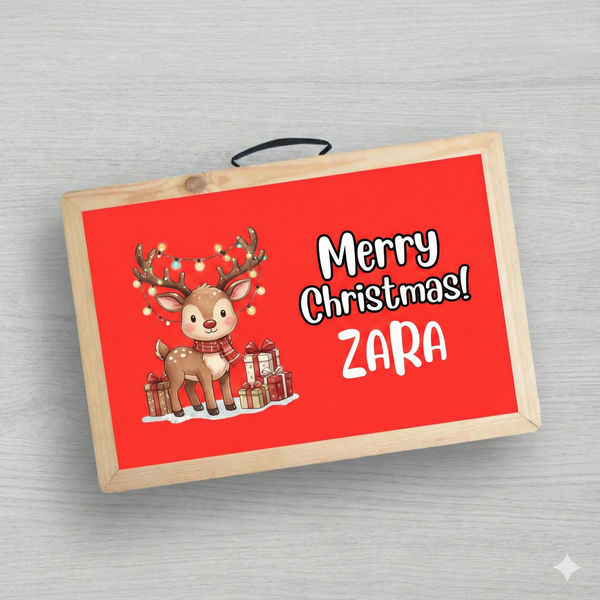 Custom Folding Desk - Christmas Theme