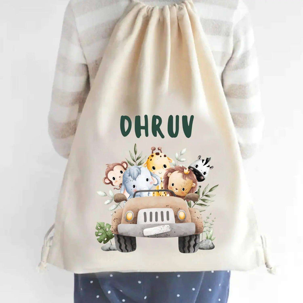 Return Gift - Custom Drawstring Cloth Bags - Chatterbox Labels - Drawstring Bag
