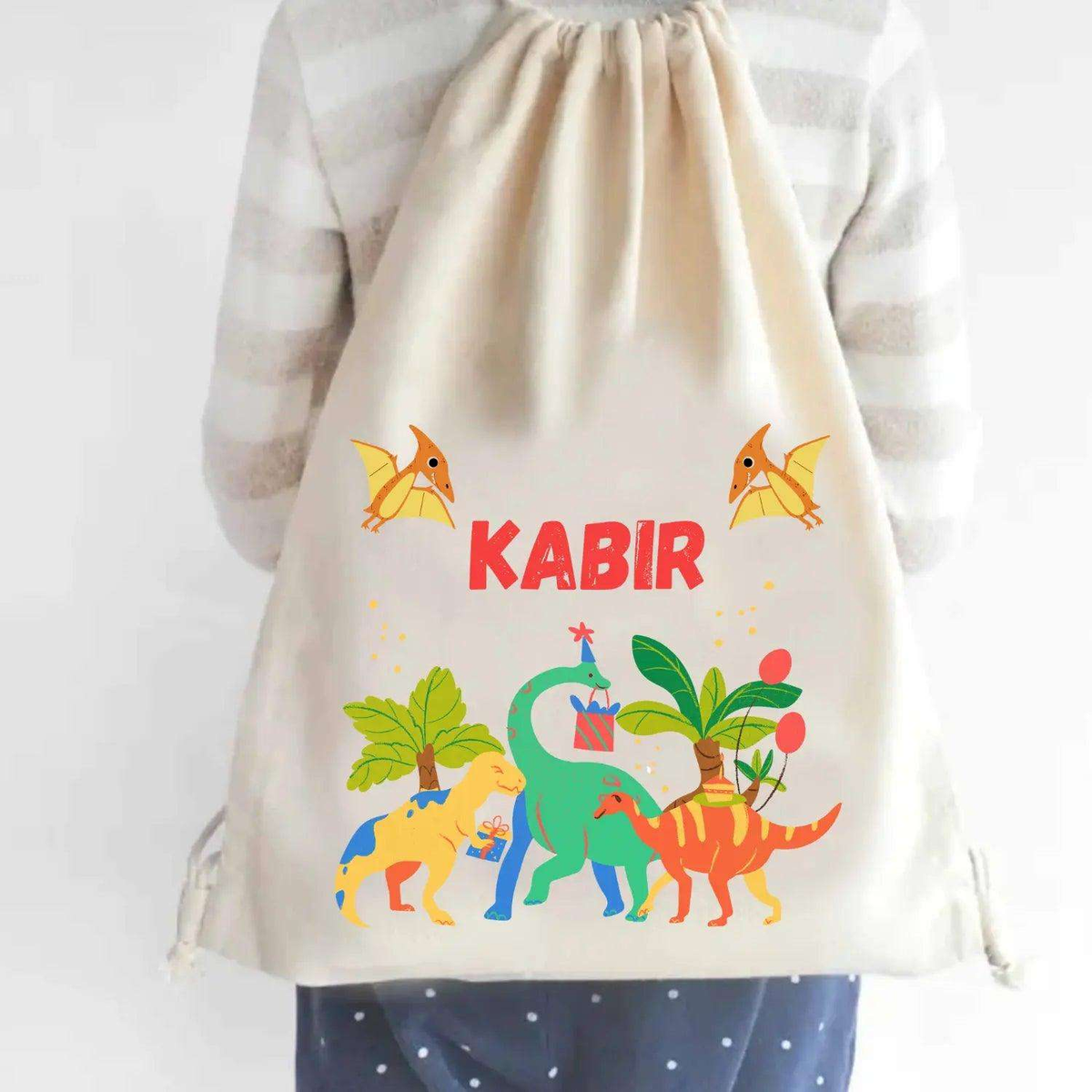 Return Gift - Custom Drawstring Cloth Bags - Chatterbox Labels - Drawstring Bag
