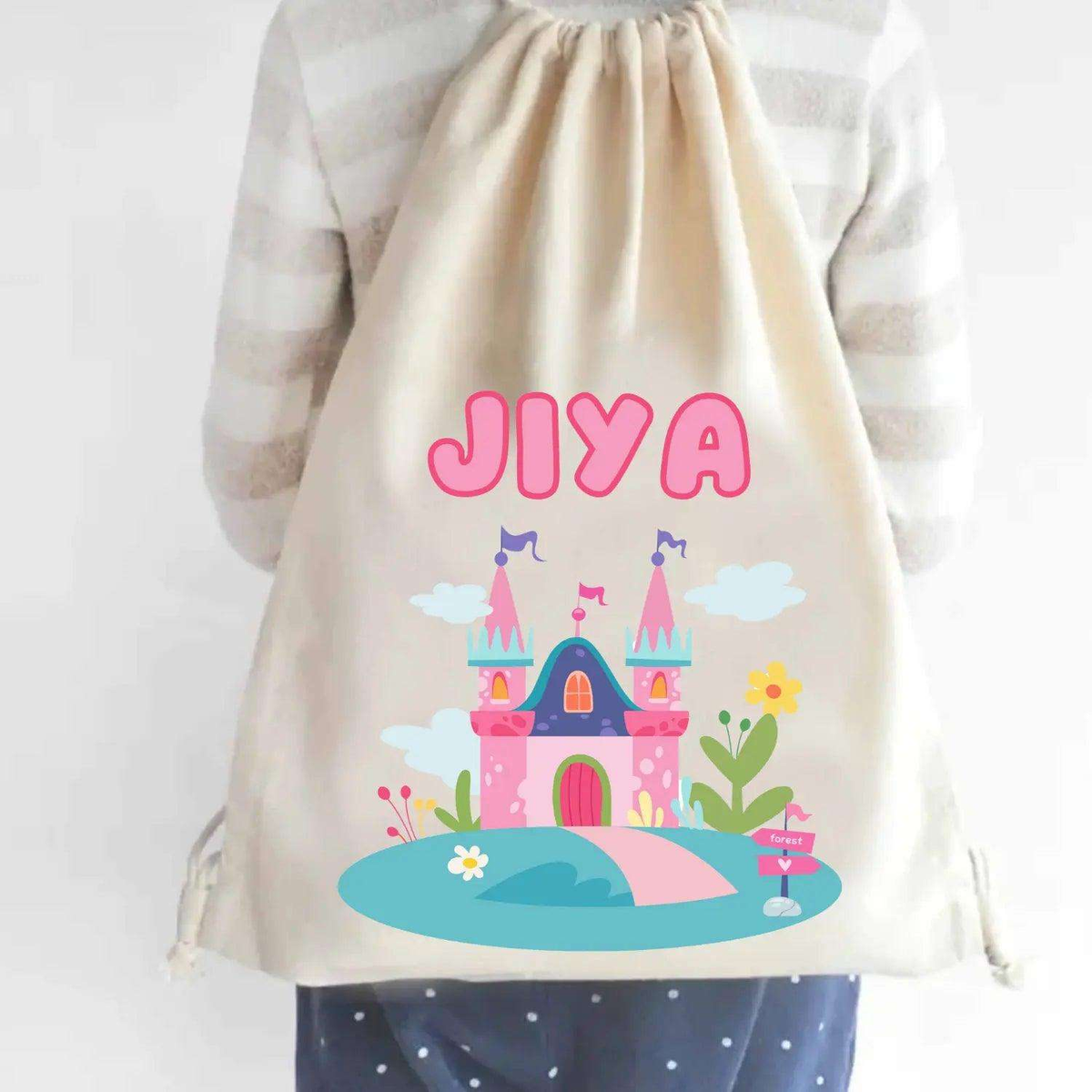Return Gift - Custom Drawstring Cloth Bags - Chatterbox Labels - Drawstring Bag