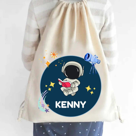 Return Gift - Custom Drawstring Cloth Bags - Chatterbox Labels - Drawstring Bag