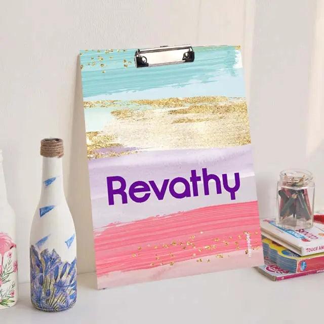 Return Gift - Custom Exam Pads - Chatterbox Labels - Clipboard