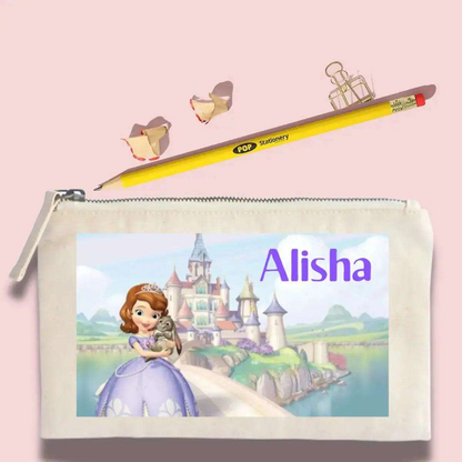 Return Gift - Personalised Pouch and Pencil - Chatterbox Labels - Pouch