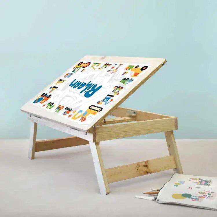 Return Gift - Personalised Folding Table - Chatterbox Labels - Folding Table