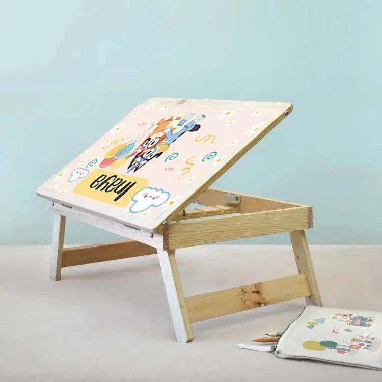 Return Gift - Personalised Folding Table - Chatterbox Labels - Folding Table