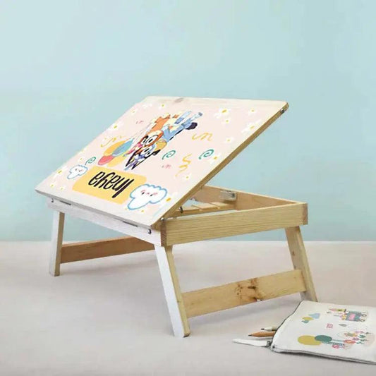 Return Gift - Personalised Folding Table - Chatterbox Labels - Folding Table