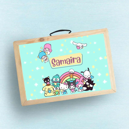 Return Gift - Personalised Folding Table - Chatterbox Labels - Folding Table