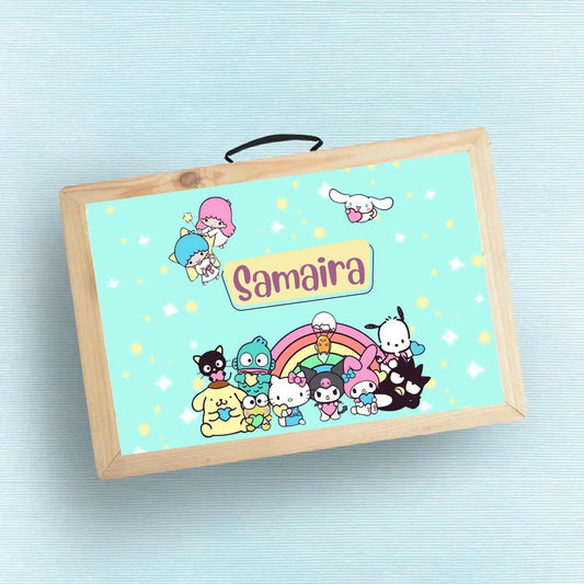 Return Gift - Personalised Folding Table - Chatterbox Labels - Folding Table