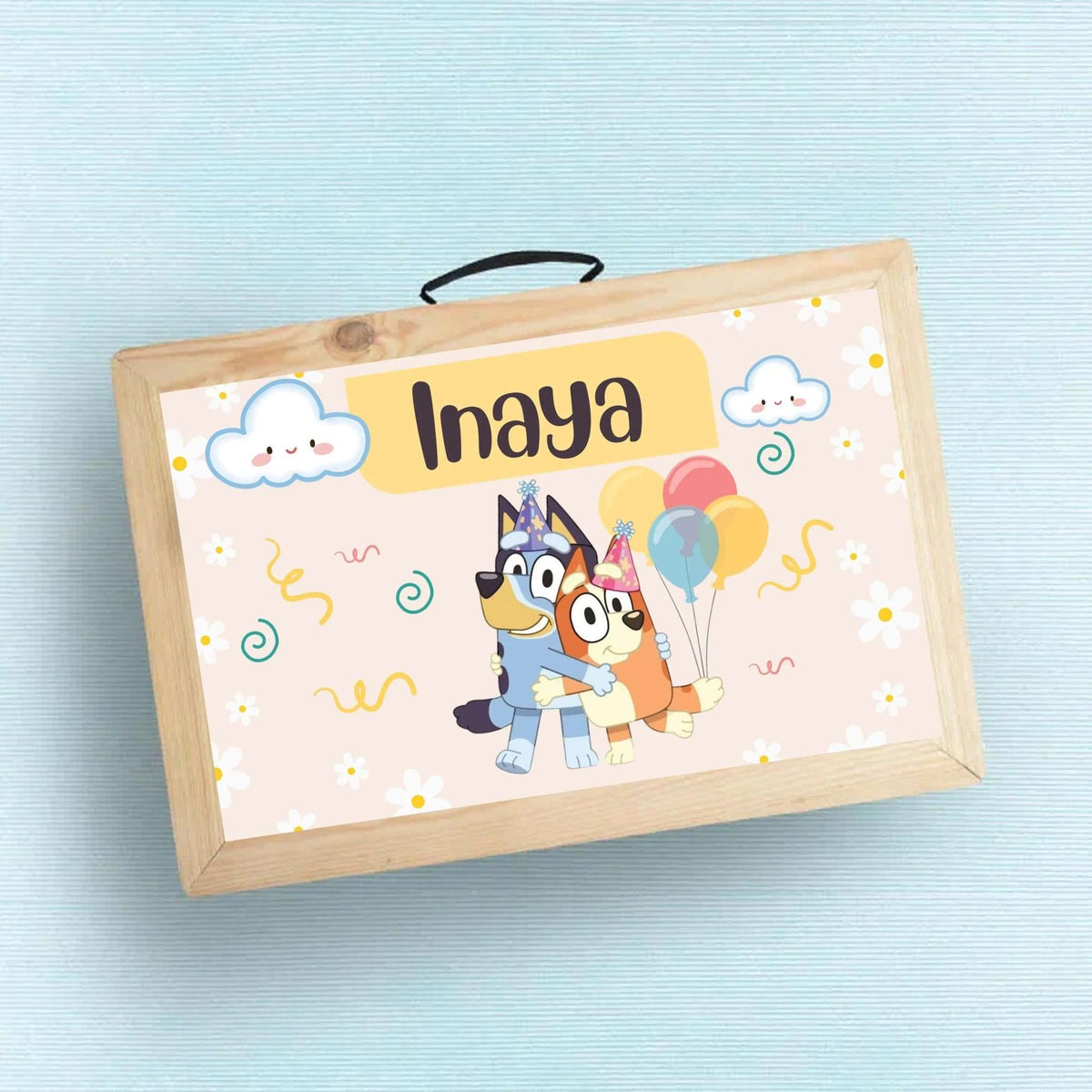 Return Gift - Personalised Folding Table - Chatterbox Labels - Folding Table