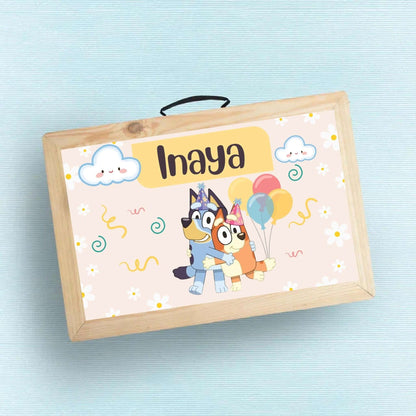 Return Gift - Personalised Folding Table - Chatterbox Labels - Folding Table
