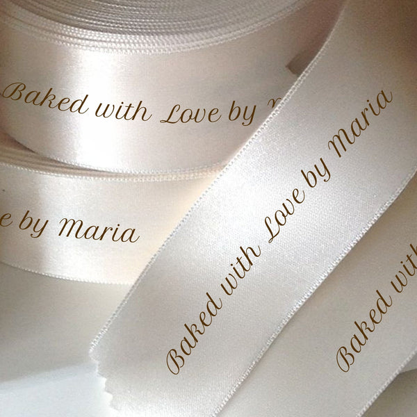Personalised Ribbon Roll 50 mtrs - Chatterbox Labels - 