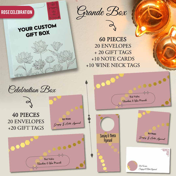 Diwali Gift Stationery Sets - Chatterbox Labels - Gift Tags