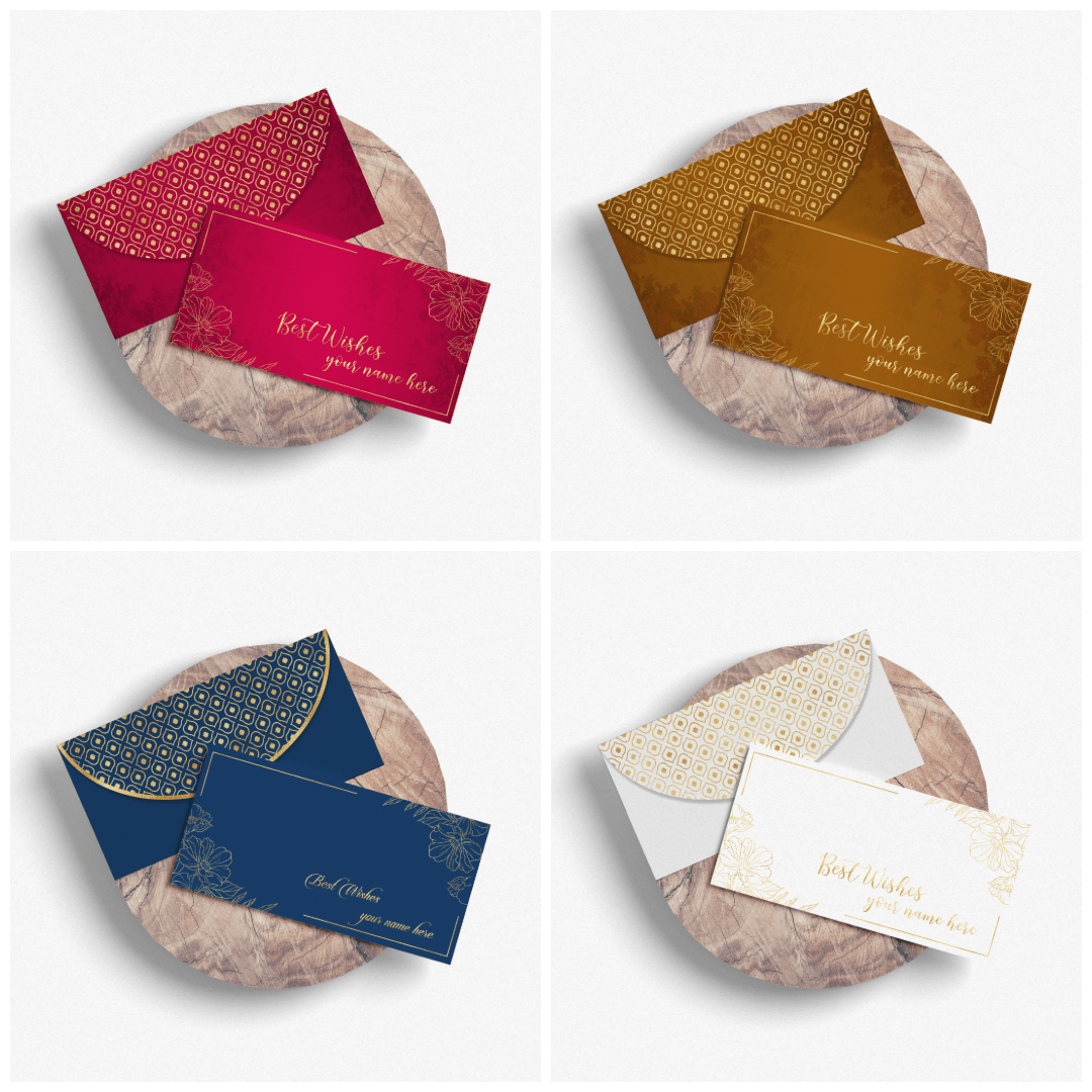 Assorted Wedding Luxe Envelope Set - Royale Design - Chatterbox Labels - Envelopes