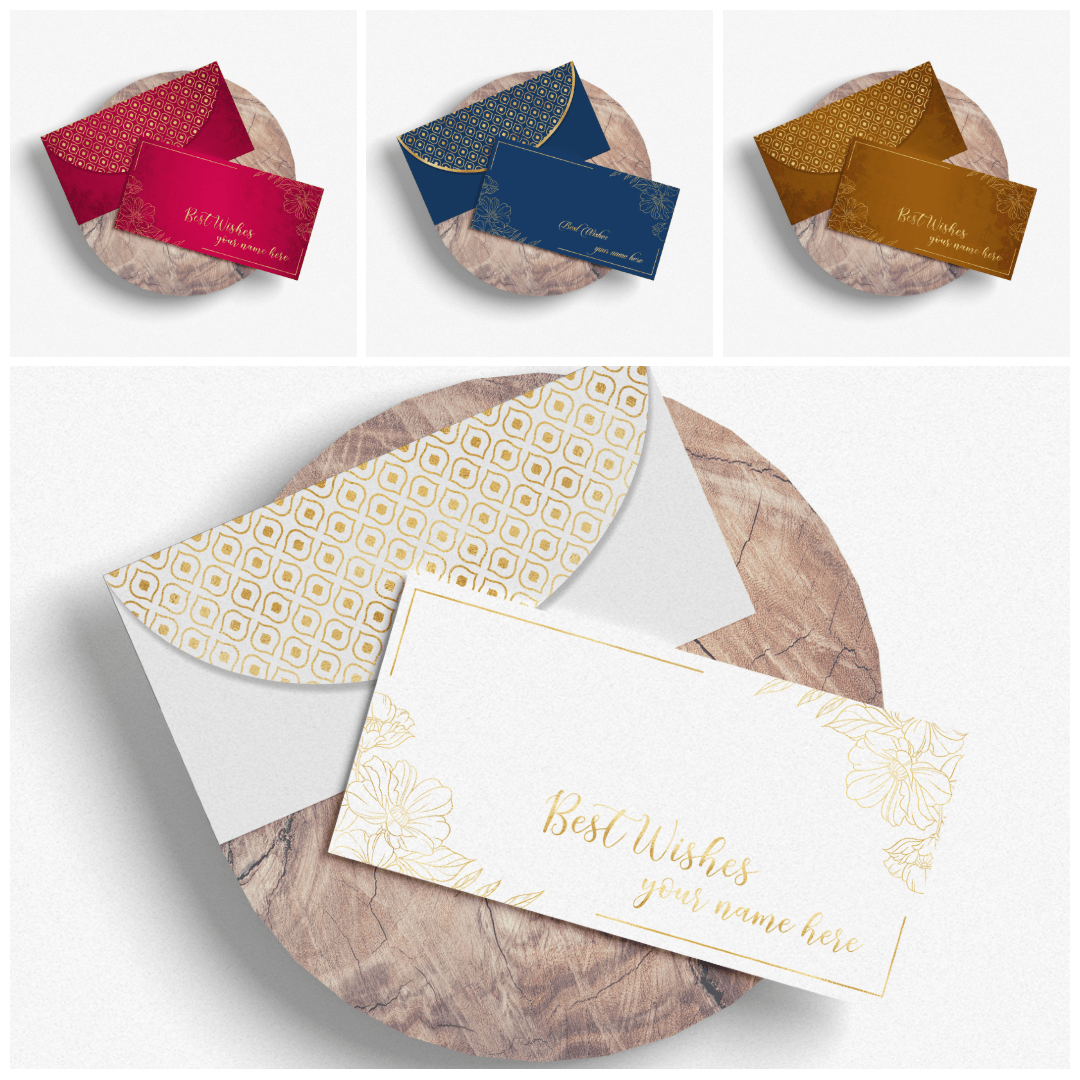 Assorted Wedding Luxe Envelope Set - Royale Design - Chatterbox Labels - Envelopes