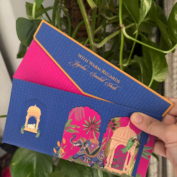 Personalised Money Envelopes - Royal Courtyard - Chatterbox Labels - Envelopes