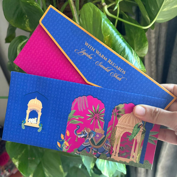 Personalised Money Envelopes - Royal Courtyard - Chatterbox Labels - Envelopes