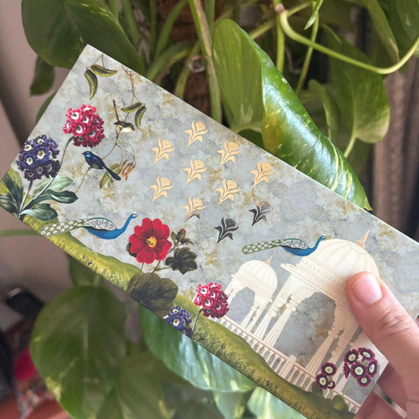 Luxe Money Envelopes - Royal Peacock Garden - Set of 20 - Chatterbox Labels - Luxe Envelopes