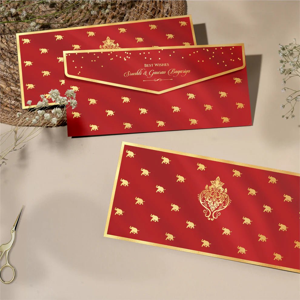 Luxe Gold Foil Money Envelopes - Royal Parade - Chatterbox Labels - Luxe Envelopes