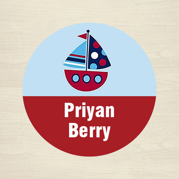 Personalised Waterproof Round Labels & Stickers for Kids - Chatterbox Labels - Design Labels & Stickers