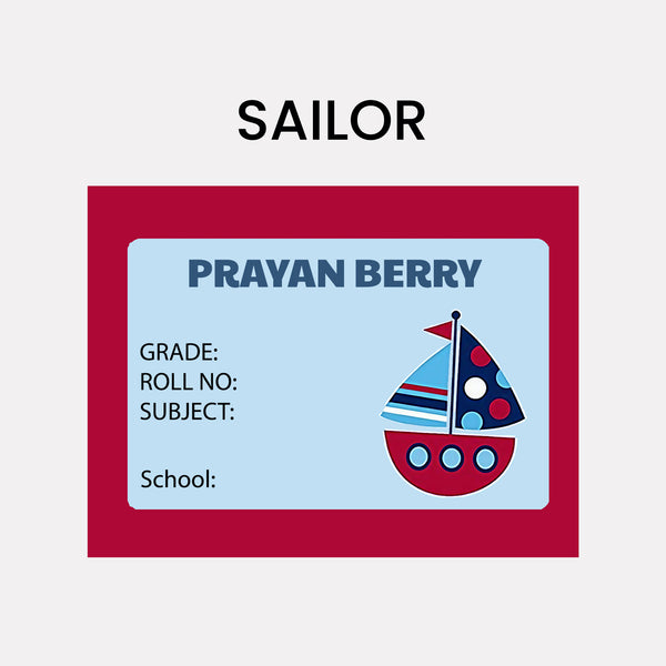 Book Labels & Stickers - SUPERHERO - Chatterbox Labels - Book Labels