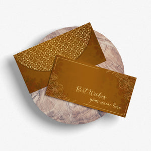 Luxe Money Envelopes -Golden Prestige- Set of 20