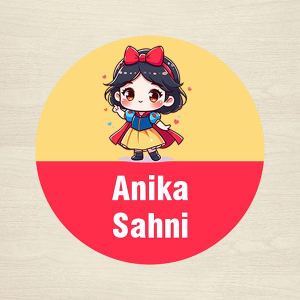 Personalised Waterproof Round Labels & Stickers for Kids - CARS & WHEELS - Chatterbox Labels - Design Labels & Stickers