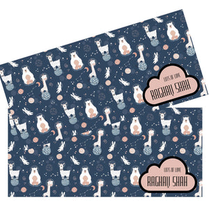 Personalised Money Envelopes - Space Animals - Set of 20 Chatterbox Labels