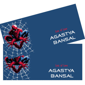 Personalised Money Envelopes - Spiderman - Set of 20 Chatterbox Labels