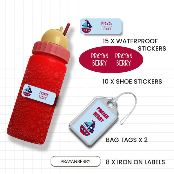 Classic Combo Label Pack - Set of 35 pieces - Chatterbox Labels - Value Packs