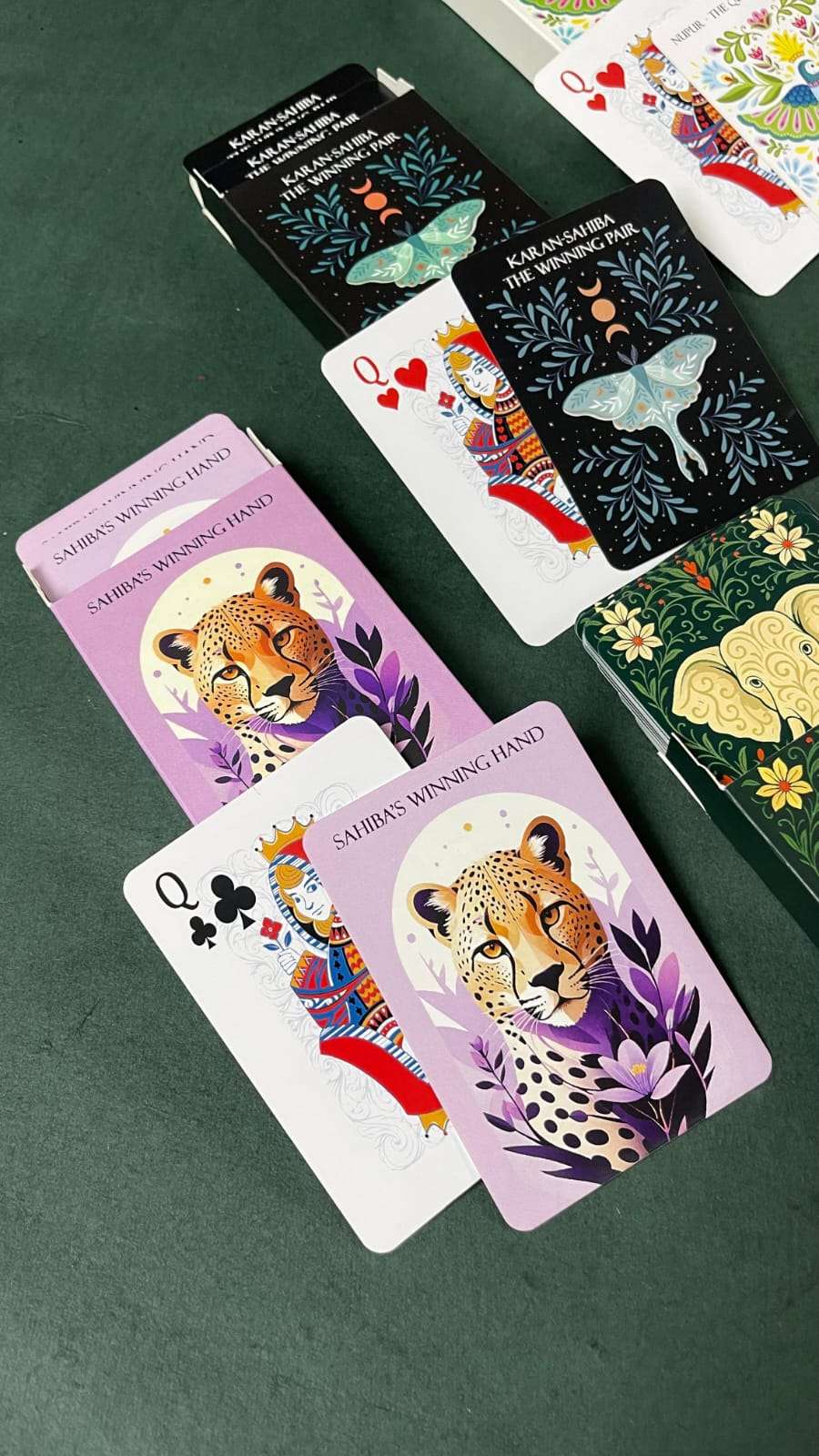 Personalised Playing Cards Deck - Chatterbox Labels - Poker Set