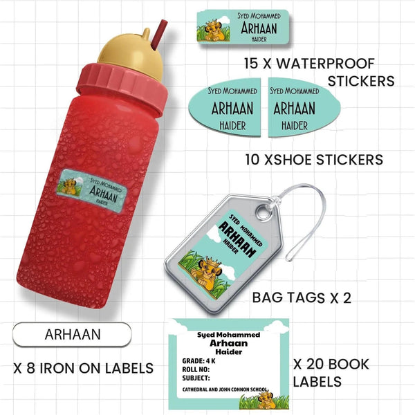 All You Need Pack - Set of 55 pieces - ANIMALS & NATURE - Chatterbox Labels - Value Packs