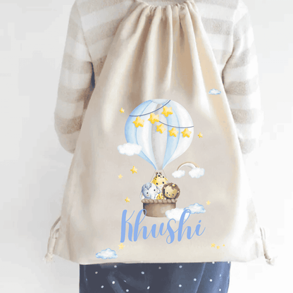 Custom Drawstring Bag - Sky Safari - Chatterbox Labels - Drawstring Bag